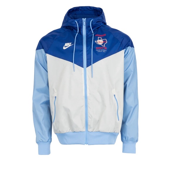 Nike X Cooperstown Texas Rangers Full Zip Windrunner Hooded Jacket Men’s Size L - Picture 1 of 10